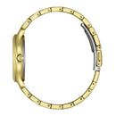 Orologio Citizen Lady Sport, bracciale color oro giallo e quadrante verde, eco-drive, 34mm - FE6122-64X