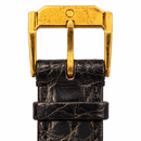 Orologio Movado Museum quadrante bianco e ghiera laminata oro, unisex, movimento quarzo, NOS, 30mm - 87A2864