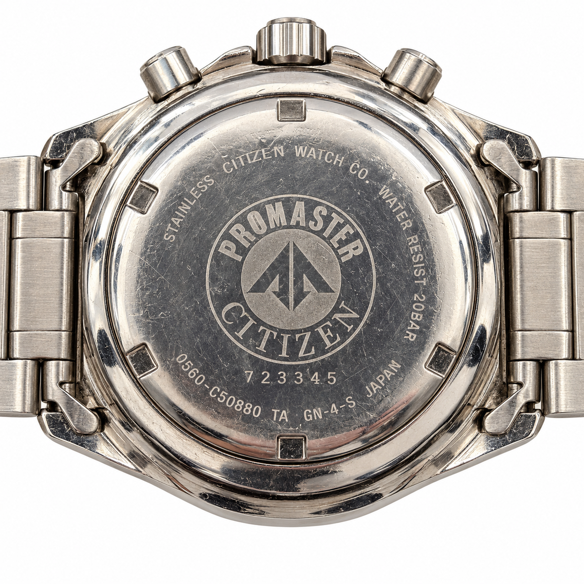 Orologio Citizen Promaster Chronograph WR200 — 41 mm — Cronografo al quarzo con datario — NOS con corredo originale - 0560-C50880