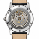Orologio Uomo Guess Collection, Classica Automatic, Cuore aperto, datario a tre numeri, quadrante antracite, NOS, 42mm - X84003G5S