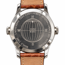 Orologio Terra Cielo Mare  World Wide GMT — 42 mm — Automatico ETA 2824-2 con anello world time, quadrante bianco — NOS con scatola originale - TC6051AC2PA