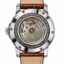 Orologio Uomo Guess Collection, Classica Automatic, Cuore aperto, datario a tre numeri, quadrante silver, NOS, 42mm - X84004G1S