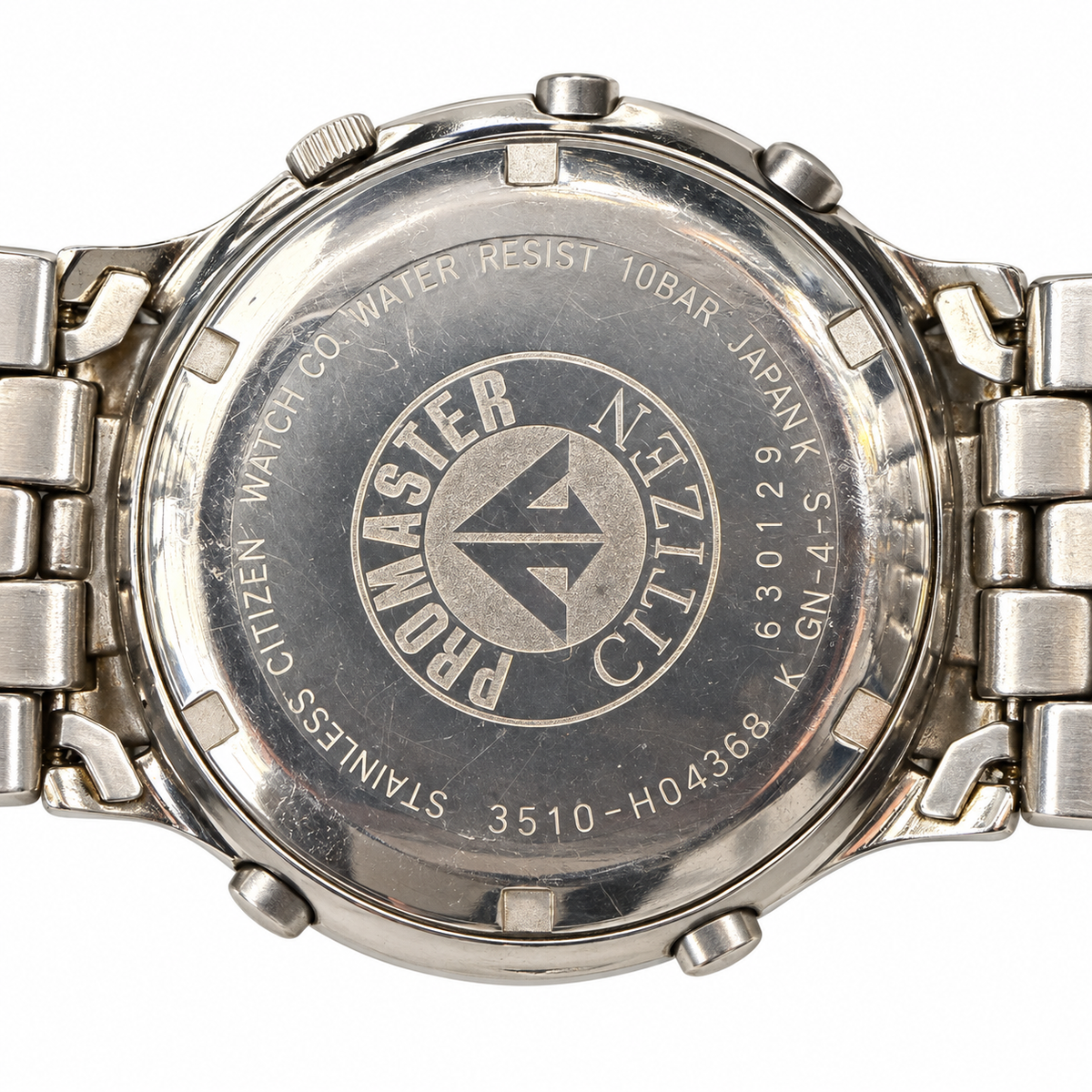 Orologio Citizen Promaster Alarm-Chronograph WR100 — 40 mm — Cronografo e allarme al quarzo, ghiera girevole — NOS con corredo originale - 3510-H04368