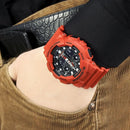 Orologio Casio G-Shock CLASSIC, COLORE ROSSO, 51MM - GA-100B-4AER