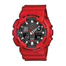 Orologio Casio G-Shock CLASSIC, COLORE ROSSO, 51MM - GA-100B-4AER