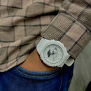Orologio G-Shock CLASSIC GA-2100 Series, colore bianco, 45mm - GA-2100-7A7ER