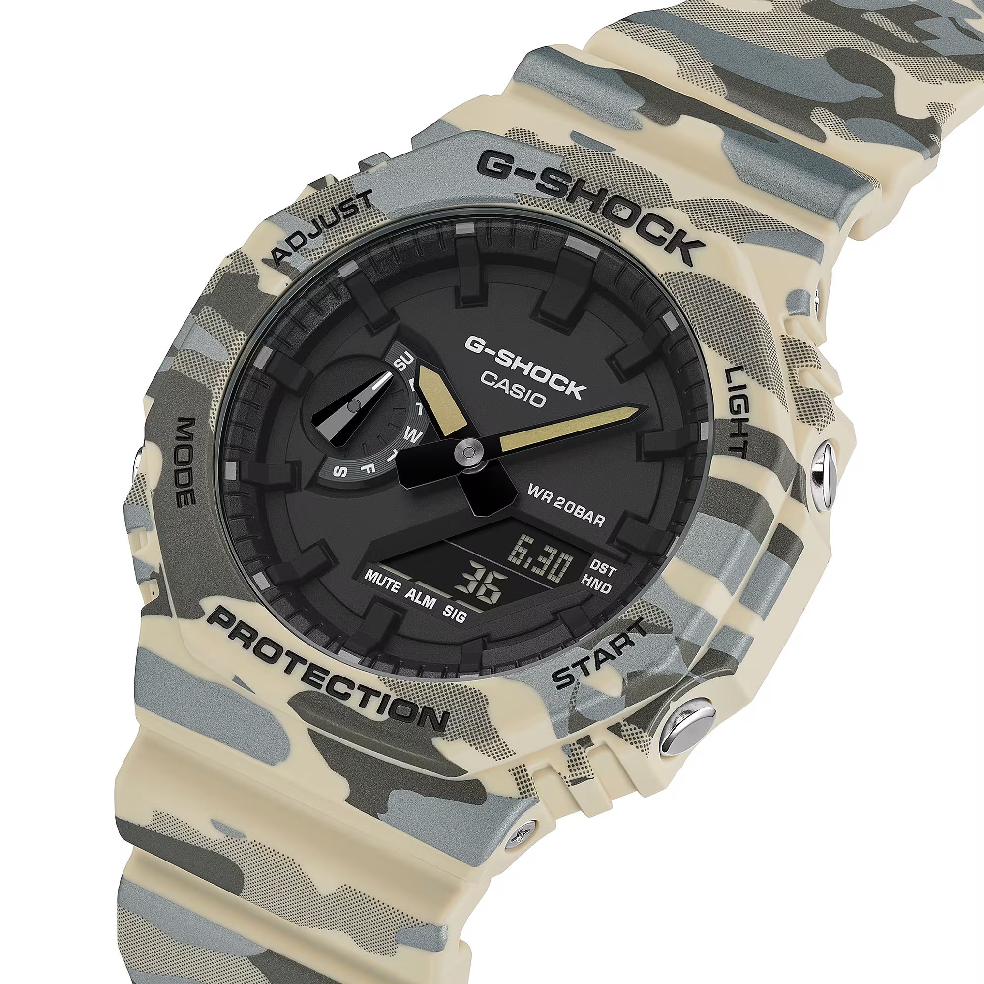 Orologio G-Shock Classic camouflage, 45mm - GA-2100CM-5AER