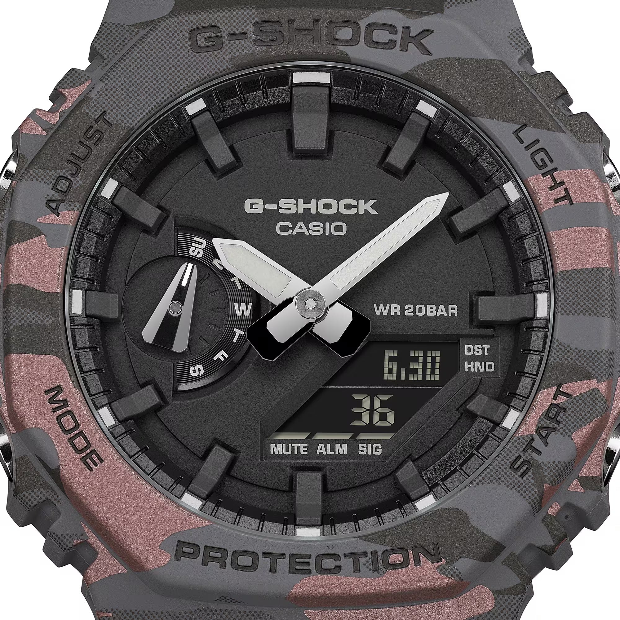 Orologio Casio G-Shock CLASSIC camouflage 45MM - GA-2100CM-8AER
