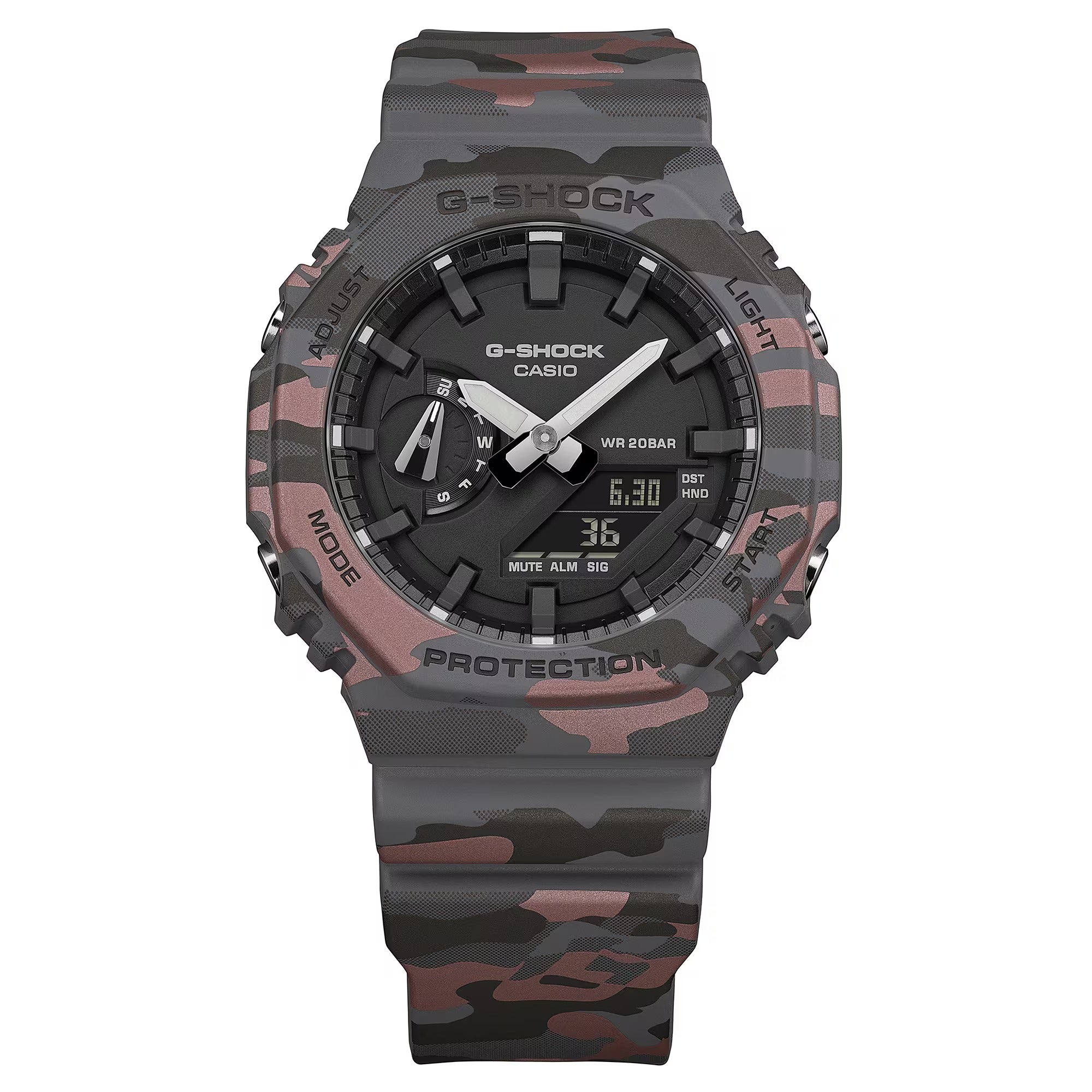 Orologio Casio G-Shock CLASSIC camouflage 45MM - GA-2100CM-8AER
