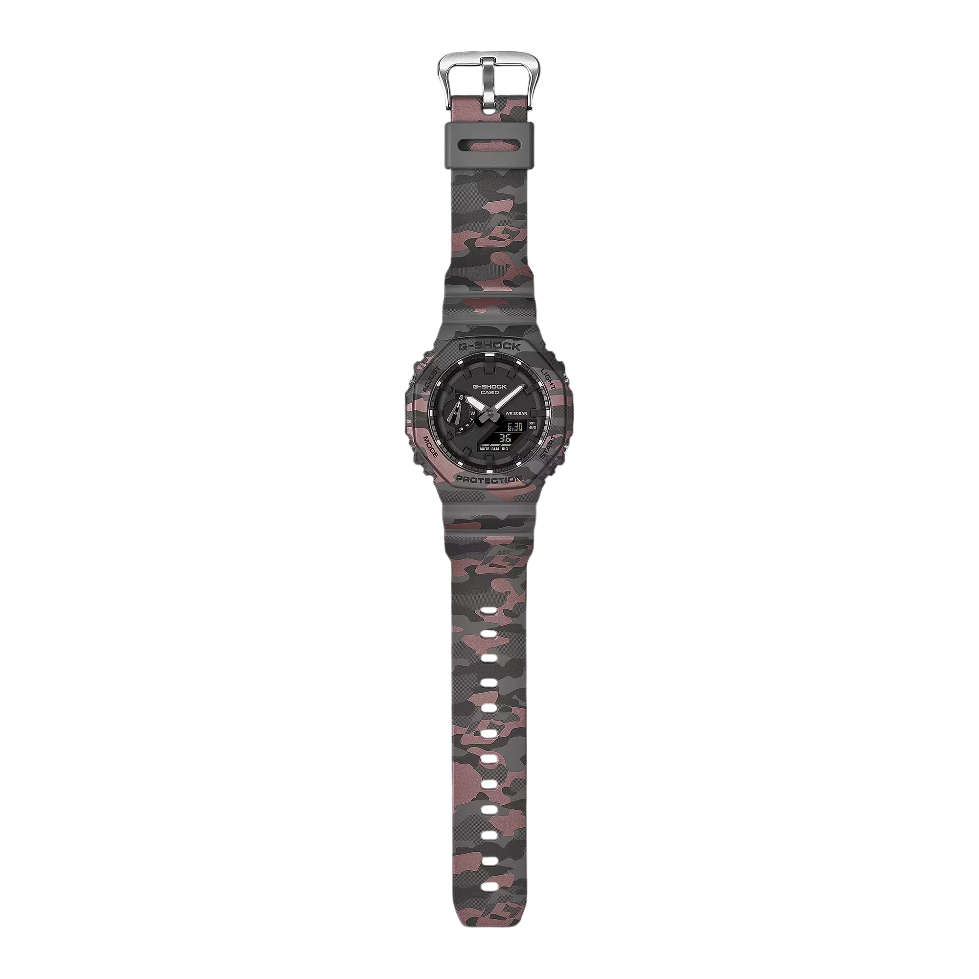 Orologio Casio G-Shock CLASSIC camouflage 45MM - GA-2100CM-8AER
