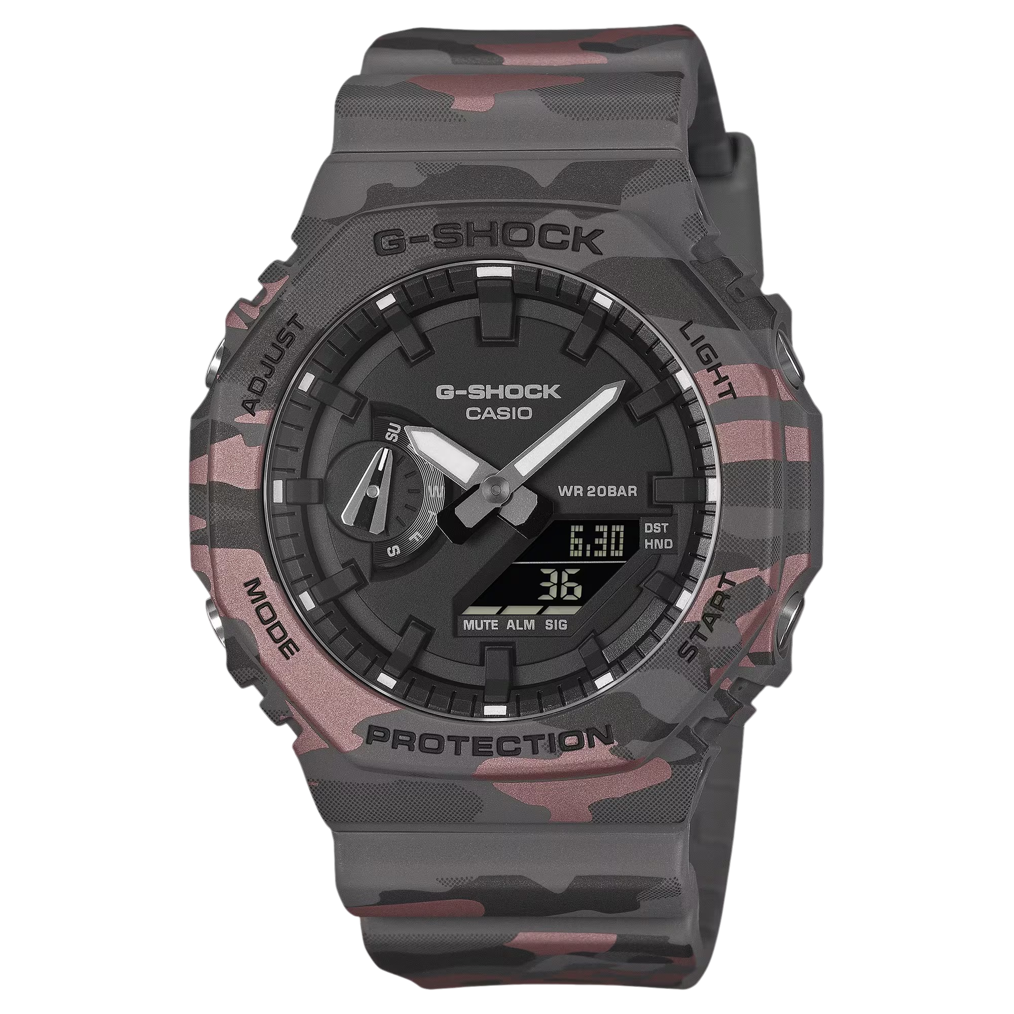 Orologio Casio G-Shock CLASSIC camouflage 45MM - GA-2100CM-8AER