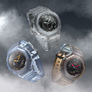 Orologio G-SHOCK Classic, quadrante total black e lancette verdi neon, 45mm - GA-2100K-1AER