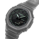 Orologio G-SHOCK Classic, quadrante total black e lancette verdi neon, 45mm - GA-2100K-1AER