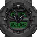 Orologio Casio G-Shock CLASSIC, quadrante nero e verde elettrico, 53MM - GA-700BEG-1AER