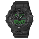 Orologio Casio G-Shock CLASSIC, quadrante nero e verde elettrico, 53MM - GA-700BEG-1AER