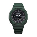 G-Shock-Uhr, ANALOG-DIGITAL-MODELL, Farbe Militärgrün, 45 MM – GA-B2100-3AER