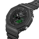 Orologio G-SHOCK Classic, Serie GA-2100, nero e verde elettrico, 45mm - GA-B2100BEG-1AER