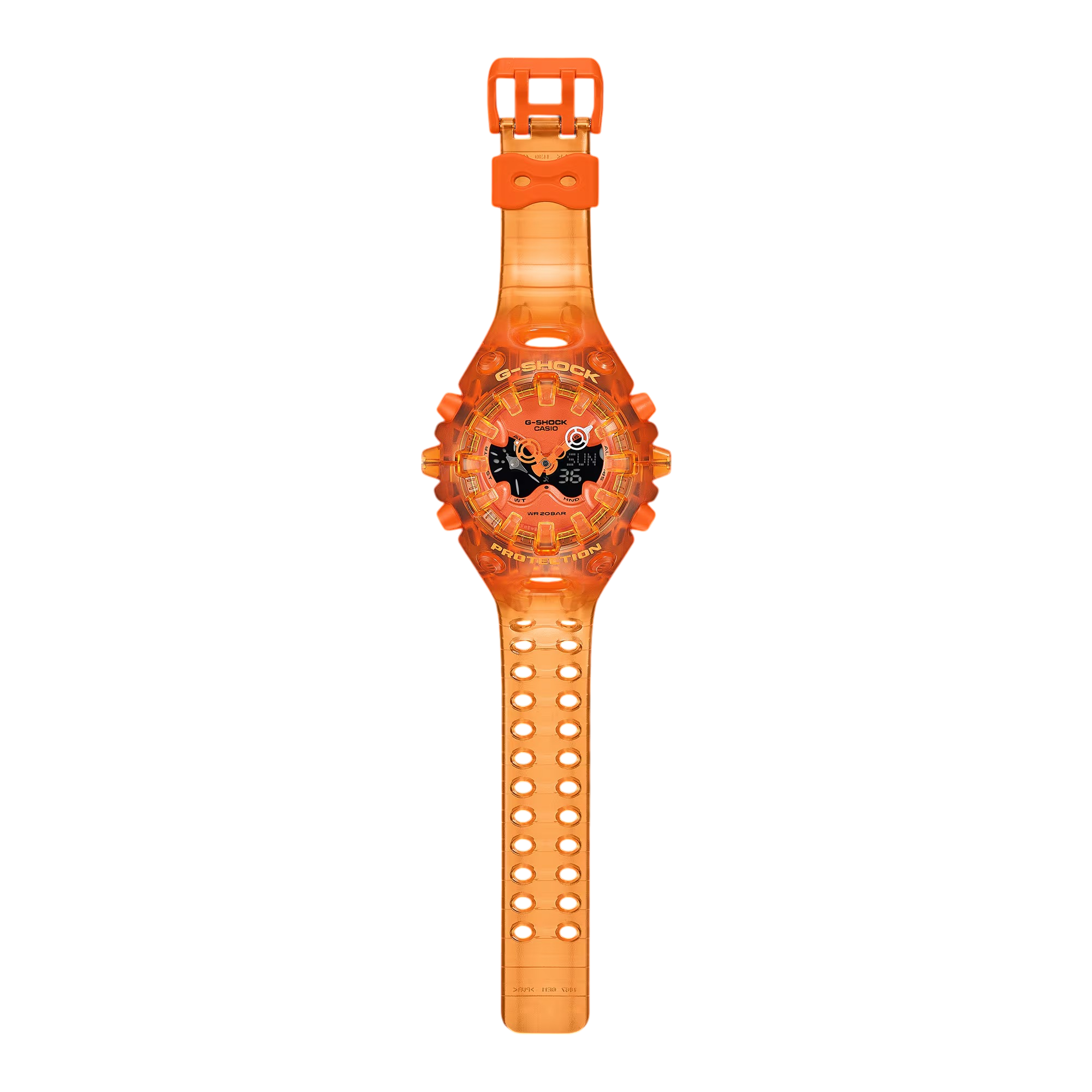 Orologio G-SHOCK Lmited Edition, Serie GA-V01, colore arancione, 58mm - GA-V01SKE-4AER