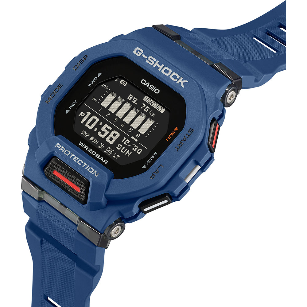 G-Shock collezione G-SQUAD, Bluetooth function, Unisex, 45MM - GBD-200-2ER