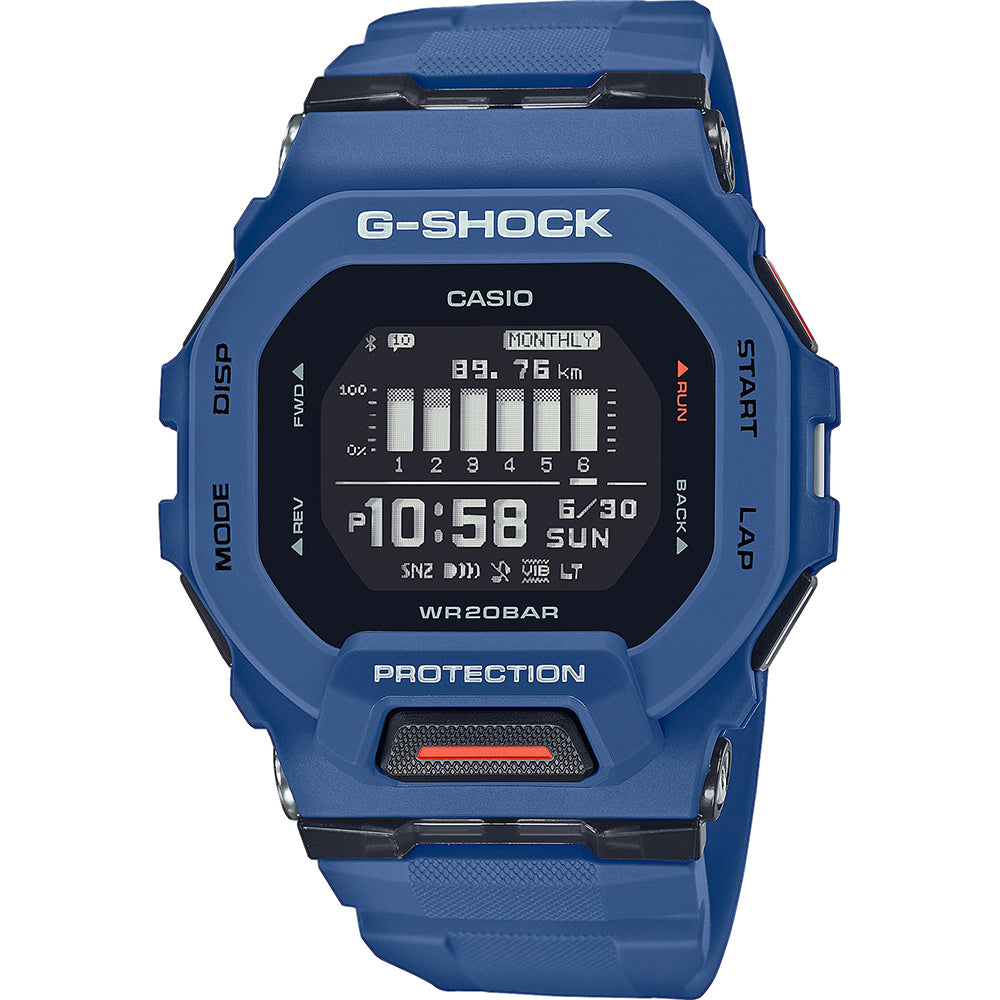 G-Shock collezione G-SQUAD, Bluetooth function, Unisex, 45MM - GBD-200-2ER