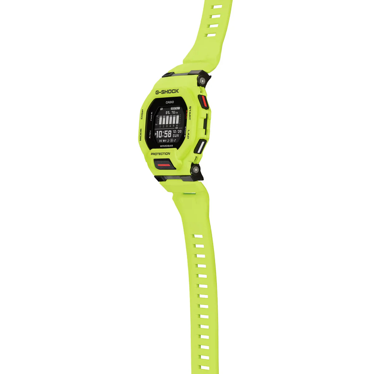 OROLOGIO G-Shock collezione G-SQUAD, Bluetooth function, giallo lime, 46mm - GBD-200-9ER