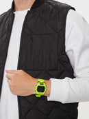OROLOGIO G-Shock collezione G-SQUAD, Bluetooth function, giallo lime, 46mm - GBD-200-9ER