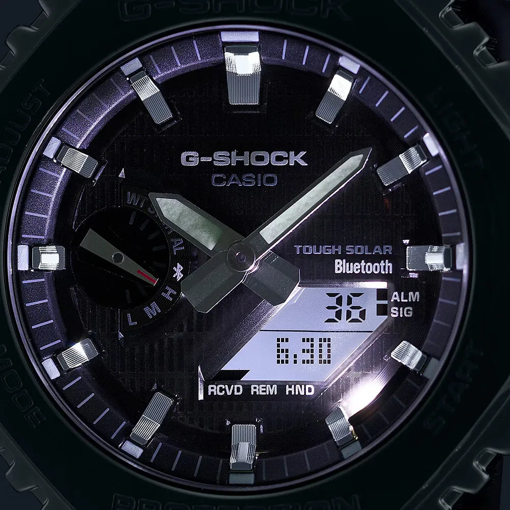 OROLOGIO G-SHOCK G-STEEL, quadrante azzurro, 44mm - GBM-2100A-2BER