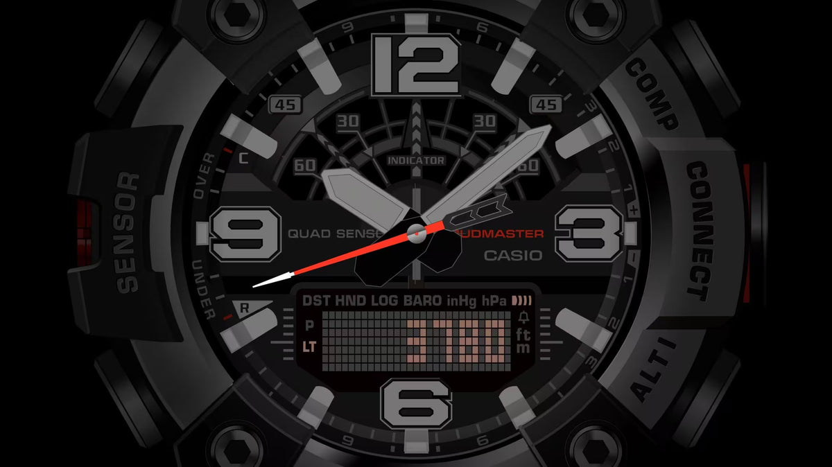 Orologio G-SHOCK MASTER OF G
MUDMASTER, 51mm - GG-B100X-1A3ER