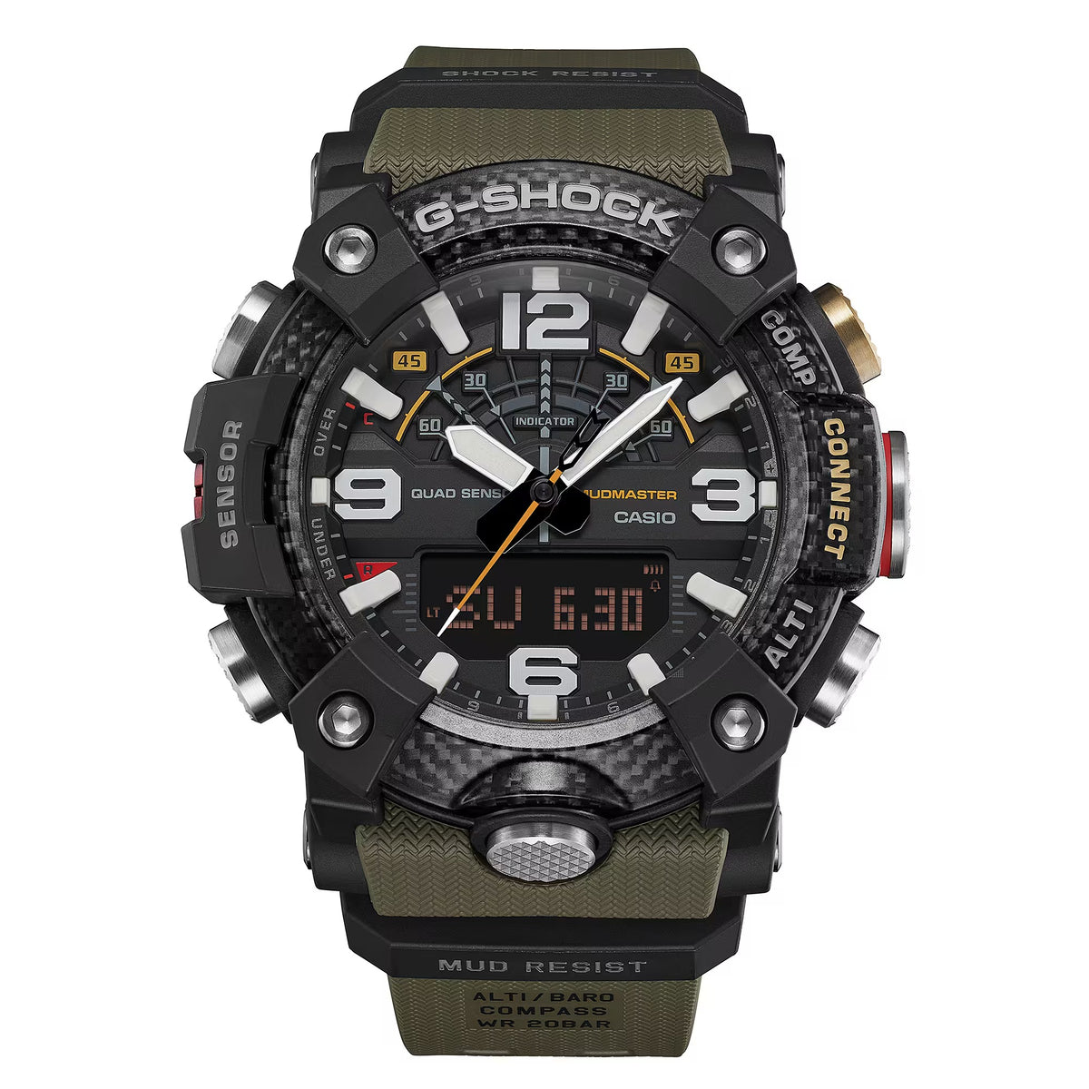 Orologio G-SHOCK MASTER OF G
MUDMASTER, 51mm - GG-B100X-1A3ER