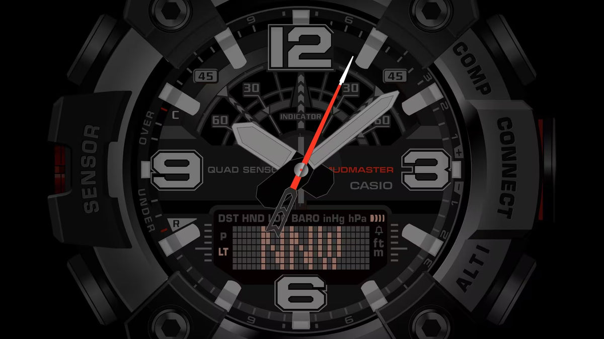 Orologio G-SHOCK MASTER OF G
MUDMASTER, 51mm - GG-B100X-1A3ER