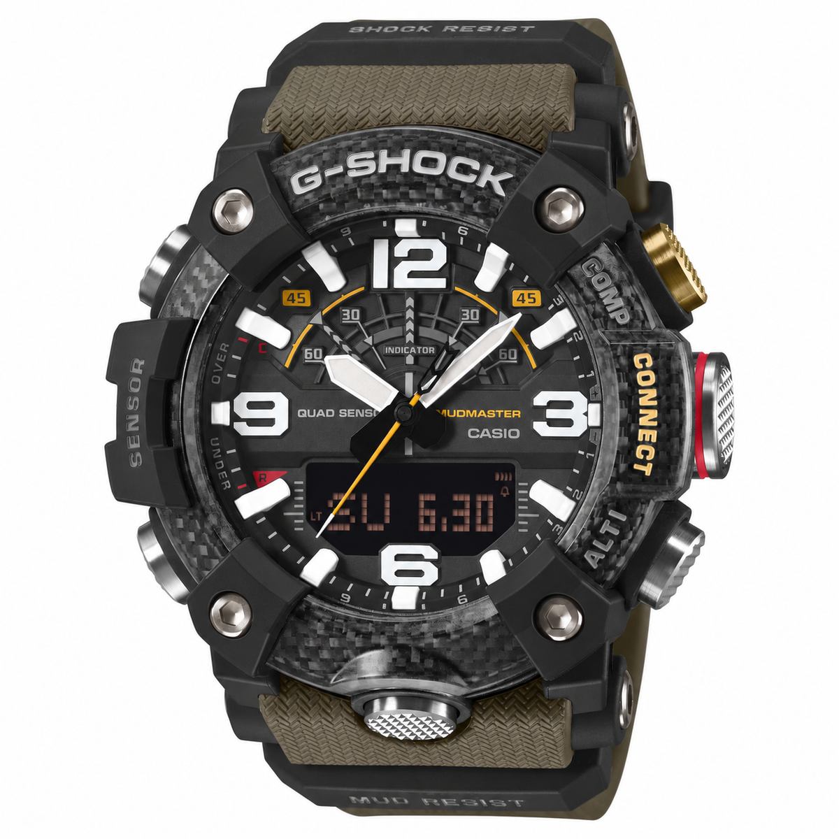 Orologio G-SHOCK MASTER OF G
MUDMASTER, 51mm - GG-B100X-1A3ER