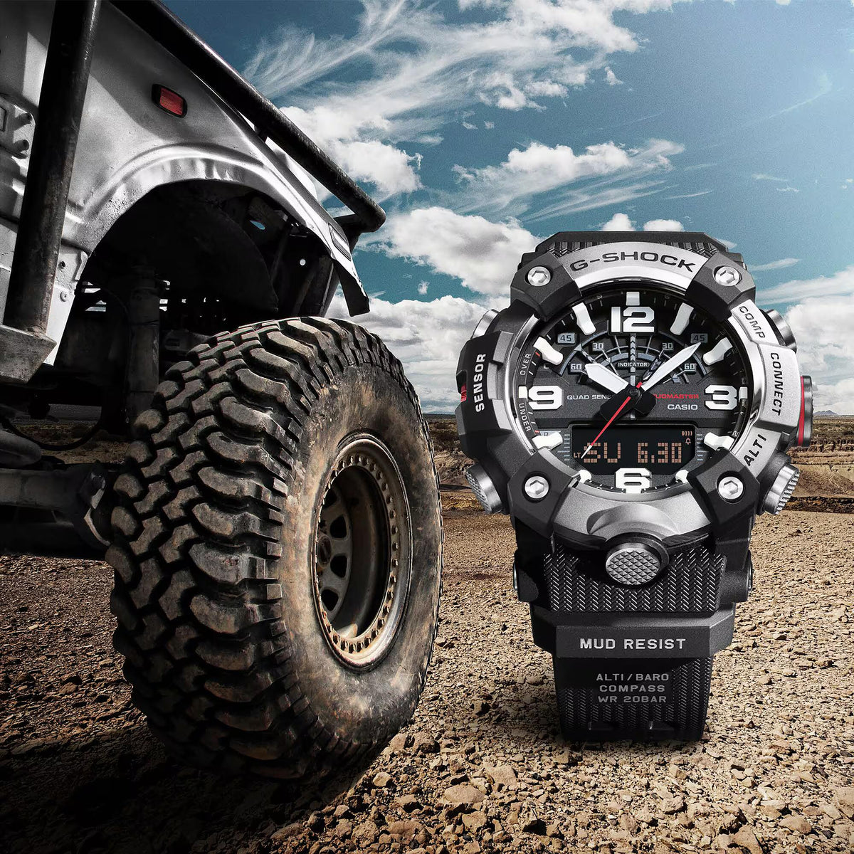 Orologio G-SHOCK MASTER OF G
MUDMASTER, 51mm - GG-B100XM-1AER