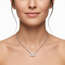 Collana Roberto Giannotti da donna in argento con zirconi e Angelo rosato  - GIA801