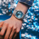 Orologio G-SHOCK Classic, Serie GA-2100 Unisex, Quadrante blu cielo 45MM - GM-2100BM-7A2ER