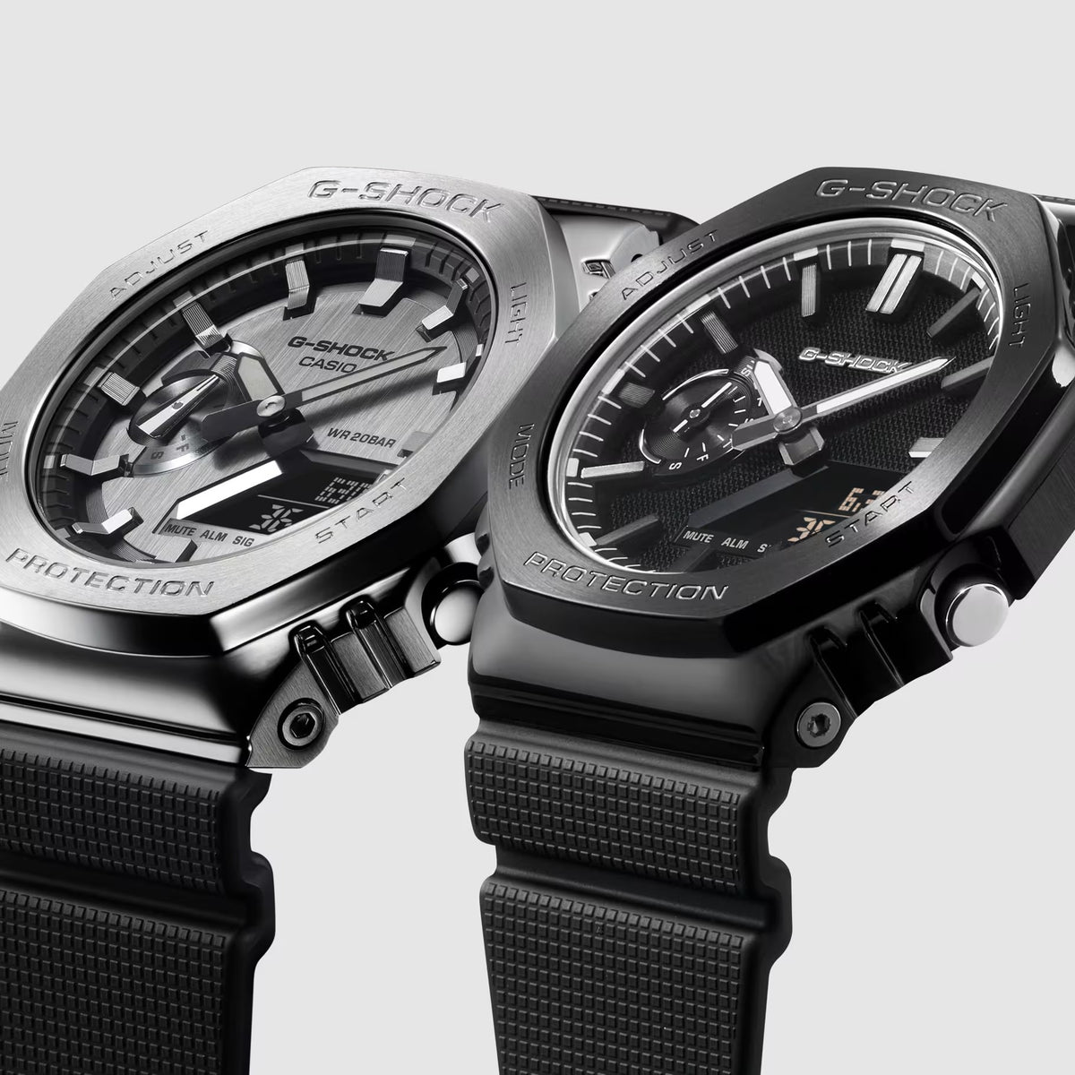 Orologio G-SHOCK ANALOGICO-DIGITALE, Serie GM-2100,  LUXE BLACK, 49mm - GM-2100LXB-1A9ER