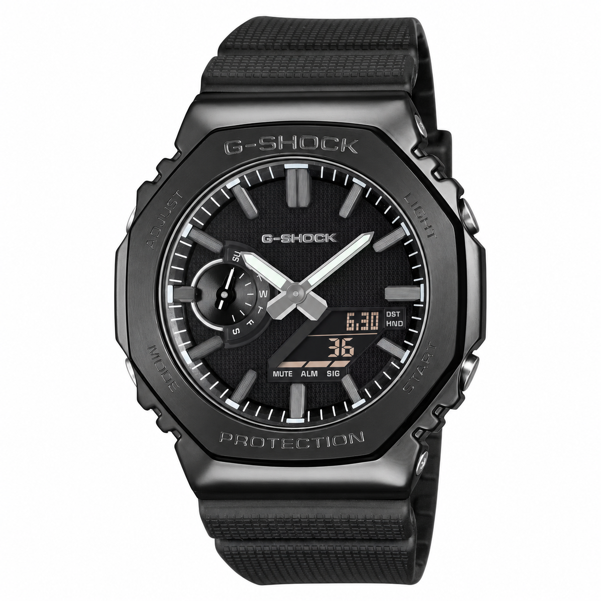 Orologio G-SHOCK ANALOGICO-DIGITALE, Serie GM-2100,  LUXE BLACK, 49mm - GM-2100LXB-1A9ER
