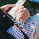 G-SHOCK FINE METALLIC SERIES, COLLEZIONE G-STEEL, TOTAL SILVER, 44MM - GM-2100YM-8AER