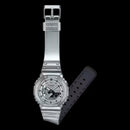 G-SHOCK FINE METALLIC SERIES, COLLEZIONE G-STEEL, TOTAL SILVER, 44MM - GM-2100YM-8AER
