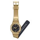 OROLOGIO G-SHOCK FINE METALLIC SERIES, COLLEZIONE G-STEEL, TOTAL GOLD, 44MM - GM-2100YMG-9AER