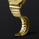 OROLOGIO G-SHOCK FINE METALLIC SERIES, COLLEZIONE G-STEEL, TOTAL GOLD, 44MM - GM-2100YMG-9AER