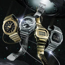 OROLOGIO G-SHOCK FINE METALLIC SERIES, COLLEZIONE G-STEEL, TOTAL GOLD, 44MM - GM-2100YMG-9AER