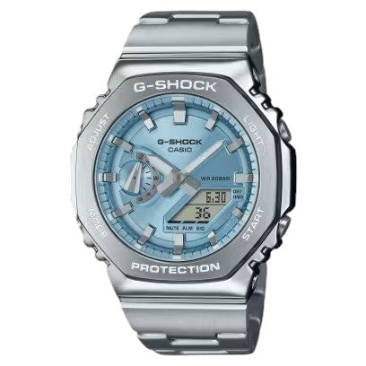 G-SHOCK CLASSIC
GM-2100 Series, QUADRANTE BLU CIELO, 
44mm - GM-2110D-2AER