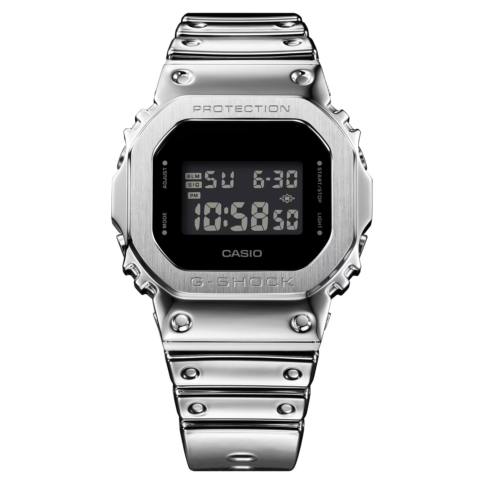 OROLOGIO G-Shock, Collezione G-Steel, FINE METALLIC SERIES, 43mm - GM-5600YM-8ER