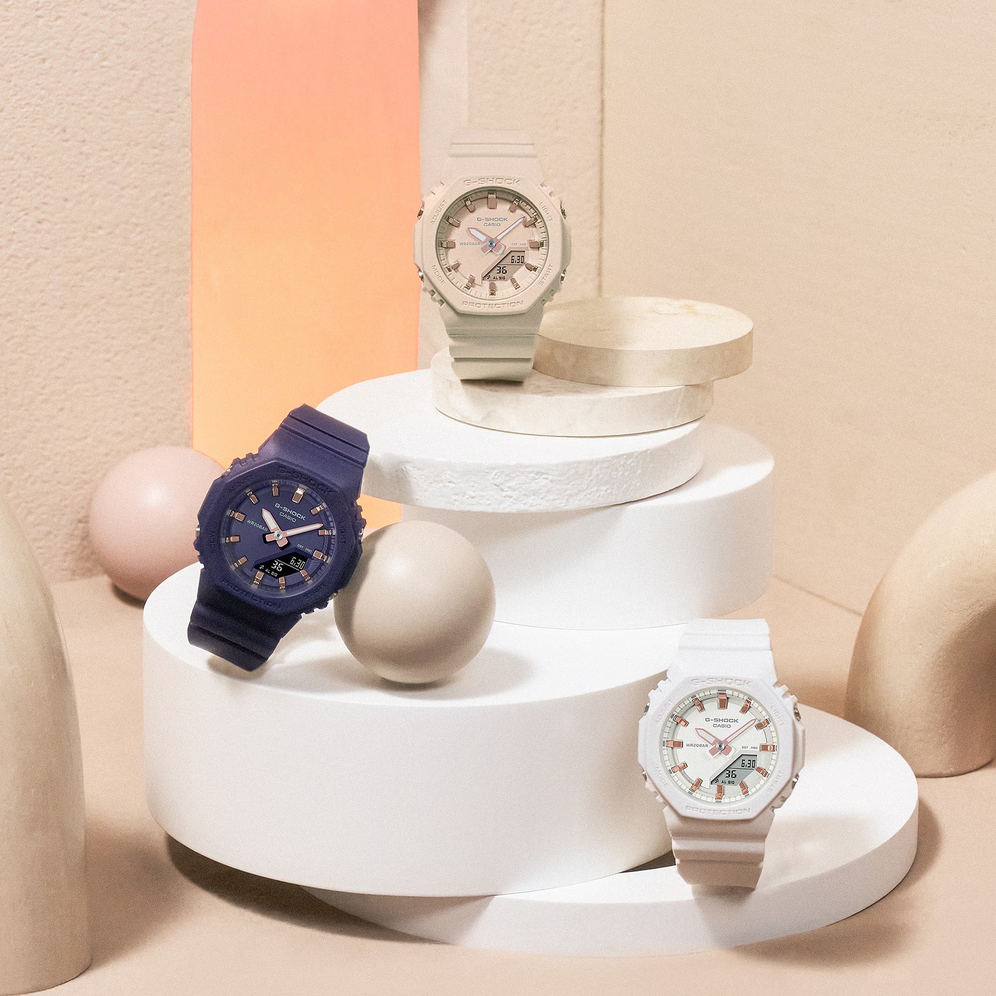 Orologio G-SHOCK Classic, SERIE GMA-P2100, colore blu, 40mm - GMA-P2100M-2AER