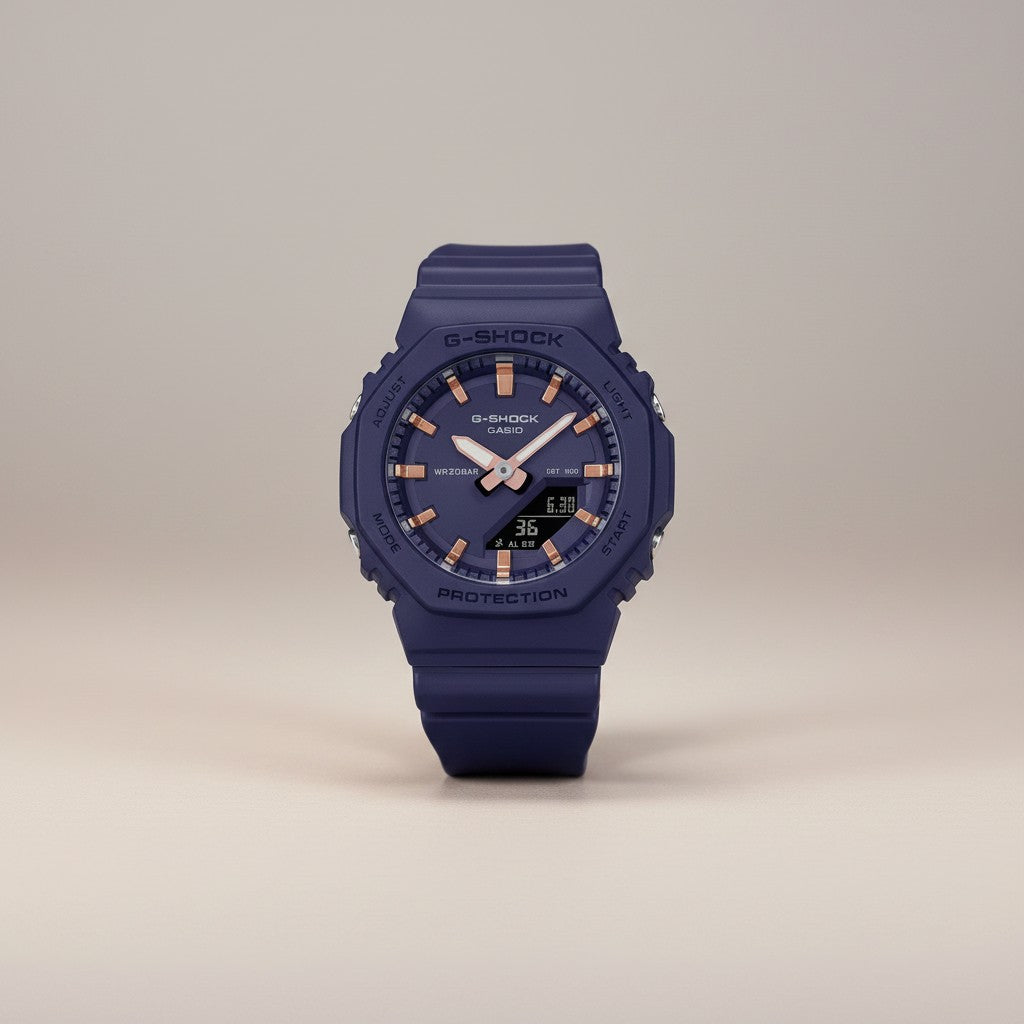 Orologio G-SHOCK Classic, SERIE GMA-P2100, colore blu, 40mm - GMA-P2100M-2AER