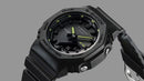 orologio G-SHOCK Classic, colore nero e LANCETTE GIALLO FLUO, 40mm - GMA-P2100SA-1A2ER