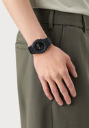 orologio G-SHOCK Classic, colore nero e LANCETTE GIALLO FLUO, 40mm - GMA-P2100SA-1A2ER