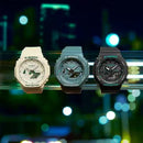 G-SHOCK Green Accent Colors DONNA, 43mm - GMA-S2100GA-1AER