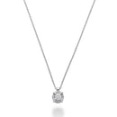 GOLAY - COLLANA PUNTO LUCE DIAMANTI TRA LE GRIFFE, 0.15ct - GPLC421DI12