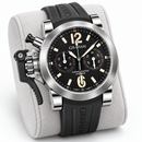 Orologio Graham Chronofighter Oversize — Acciaio 47,5 mm — Automatico cronografo, grilletto laterale — 100 m - GR-FIG-AC-3PAOV